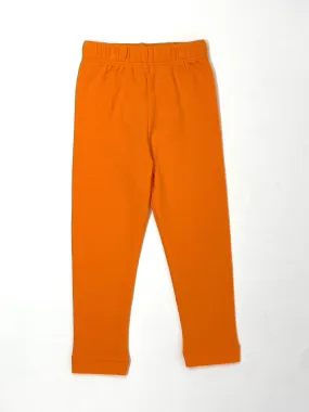 Straight Leggings - Orange