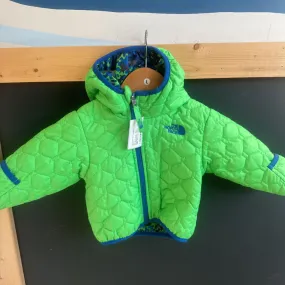 The North Face - Baby Reversible Puffer Jacket - MSRP $130: Green/Blue-infant-