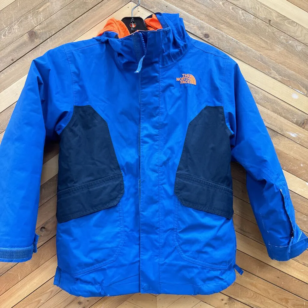 The North Face - Kids 3-in-1 Winter Jacket - MSRP $250: Blue/Navy/Orange-children-SM