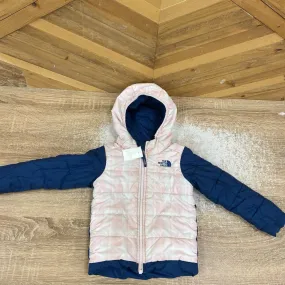 The North Face - Kid's Reversible Puffer Jacket - MSRP $145: Blue/Pink-children-3T