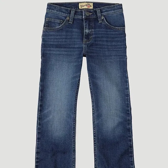 Wrangler 20X Boy's Vintage Bootcut Slim Fit Jean- Range